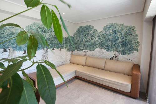 Ruang duduk di Le Montreal Apartments
