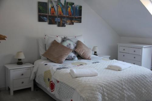 Cama o camas de una habitación en FLAMBOYANT