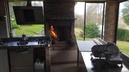A kitchen or kitchenette at Hotel Belmonte inn
