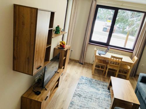 Posezení v ubytování Cactus Apartment