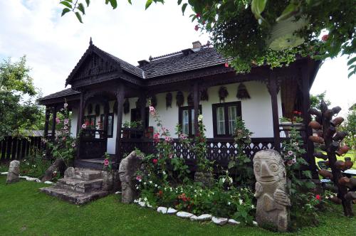 Zahrada ubytování Bed & Breakfast Popamuseum Tarpesti strada Muzeului nr 28