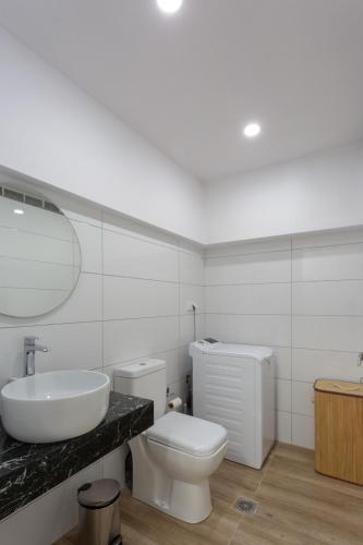 Ένα μπάνιο στο Villa Nesea Elounda with private pool