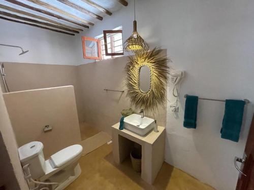 Bagno di HEBE Bungalows Lodge