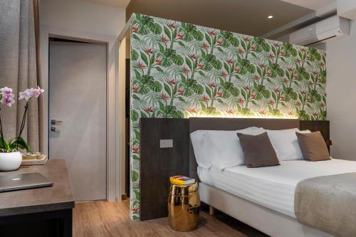 Cama o camas de una habitación en Civico25 Suite Hotel