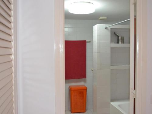 Koupelna v ubytování Apartament singer