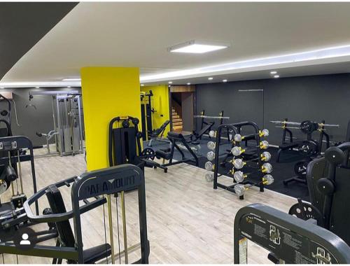 Γυμναστήριο ή/και όργανα γυμναστικής στο Idas Hotel