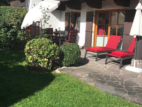 Zahrada ubytování Alpen Suite Abwinkl