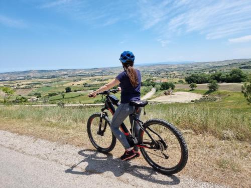 Agriturismo Essentia dimora ruraleの敷地内または近くで楽しめるサイクリング