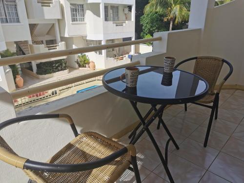 Balkón nebo terasa v ubytování Appartment Camellia