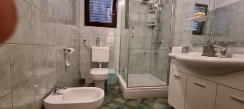 Koupelna v ubytování Apartman Luka Zadar