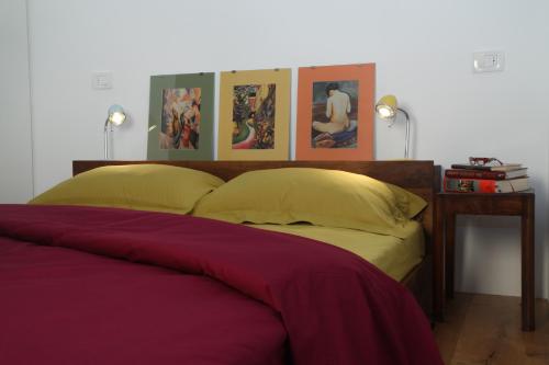 Ένα ή περισσότερα κρεβάτια σε δωμάτιο στο Apartments Lom