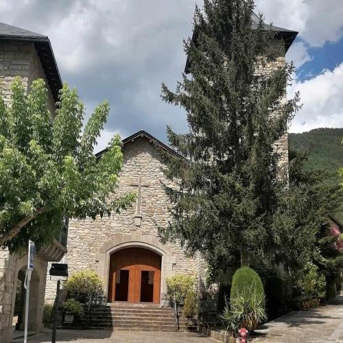 Nespecifikovaný výhled na hory nebo výhled na hory při pohledu z apartmánu