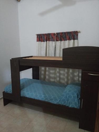 En eller flere senge i et værelse på FINCA LA CASA AMARILLA