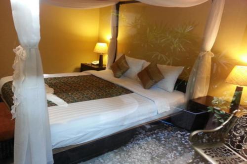 Katil atau katil-katil dalam bilik di Baan PhuAnda Phuket