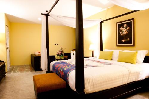 Katil atau katil-katil dalam bilik di Baan PhuAnda Phuket
