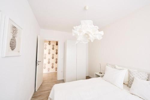 Postel nebo postele na pokoji v ubytování Ocean View Apartements Murine