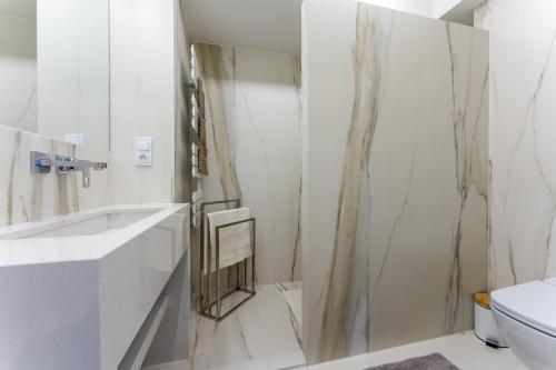 Kúpeľňa v ubytovaní Apartamenty Żyła