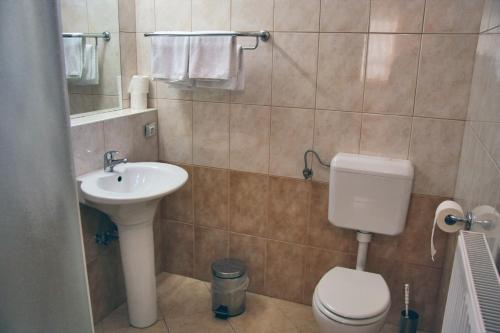 Kylpyhuone majoituspaikassa Guesthouse Jersin