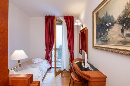 Postel nebo postele na pokoji v ubytování Hotel Fuori Città