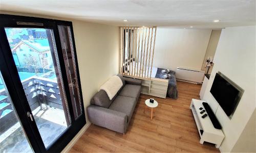 Grand Studio Aiguille du Midi et vue Mont Blanc