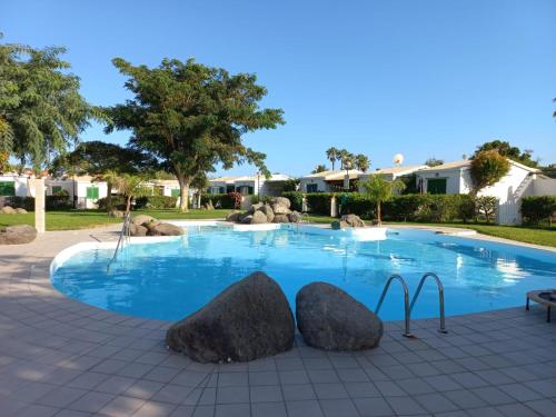 Bazén v ubytovaní Bungalow Maspalomas, Campo Internacional alebo v jeho blízkosti