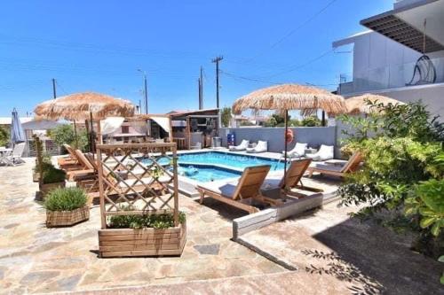 Πισίνα στο ή κοντά στο Olga Studios