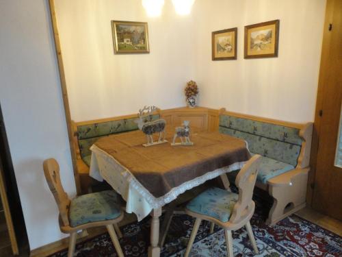 Posezení v ubytování Haus Fiedler