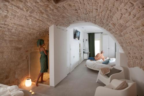 Posezení v ubytování Je T'aime Luxury Suite and Relax