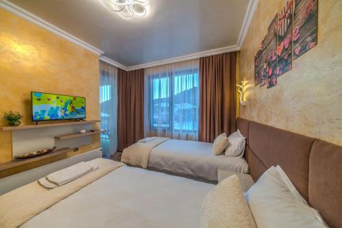 Katil atau katil-katil dalam bilik di Forest Home 524