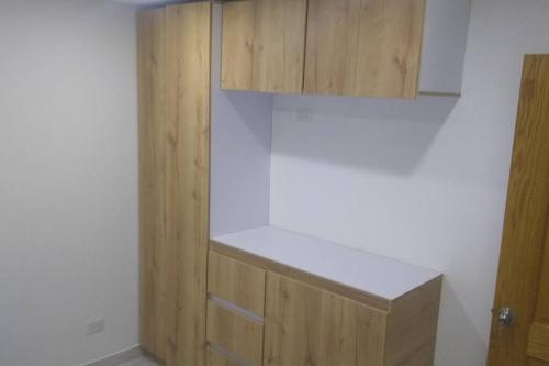 Nhà bếp/bếp nhỏ tại Apartamento acogedor para vacacionar o de trabajo