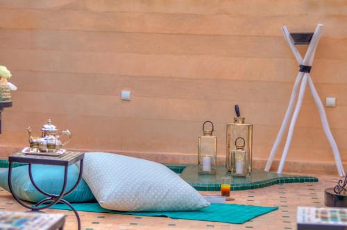 Gambar di galeri bagi riad paradis blanc di Marrakech