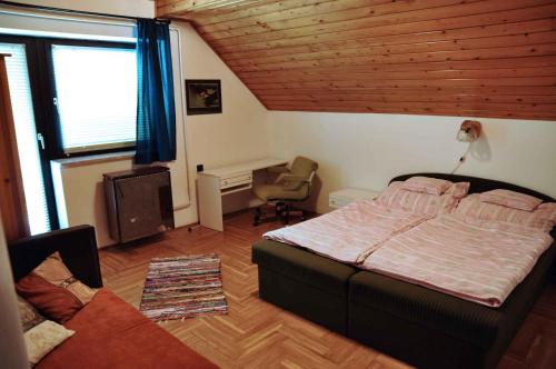 Posteľ alebo postele v izbe v ubytovaní Apartments in Siofok - Balaton 41943