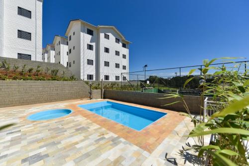 D01 Apto com estacionamento, piscina e churrasqueira tesisinde veya buraya yakın yüzme havuzu