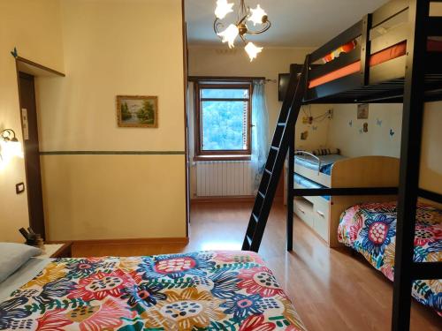 B&B Il Ghiro-Country Houseにあるベッド