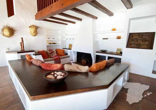 Χώρος καθιστικού στο CostaBlancaDreams Casa del Flamboyan in Moraira
