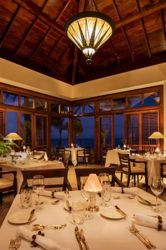 Restaurace v ubytování The Residence Mauritius