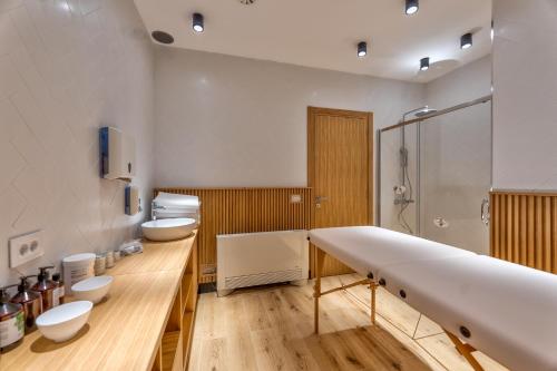 Koupelna v ubytování Konak Apartmani & SPA
