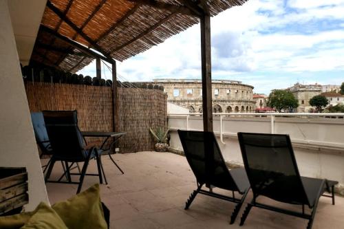 Gallery image of Terrace Dream View over Amphitheatre in Pula