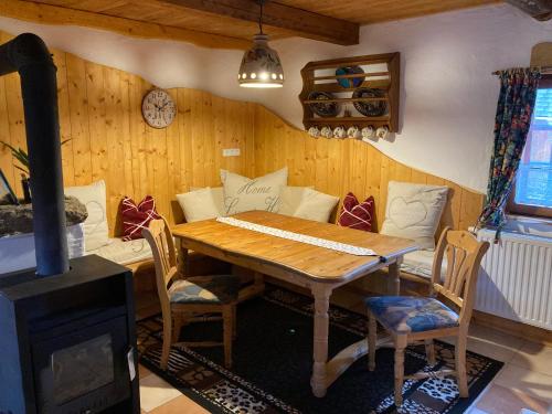 Dining area in the lodge