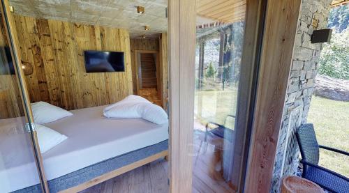 Una cama o camas en una habitación de Appartement Hauser