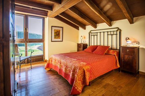 En eller flere senge i et værelse på Apartamentos Turísticos Las Nieves