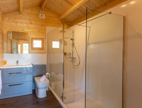 Koupelna v ubytování Brynteg Glamping