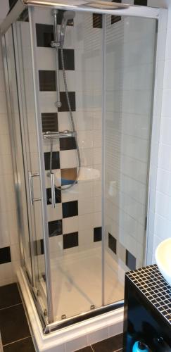 Koupelna v ubytování B&B Des4seigneurs