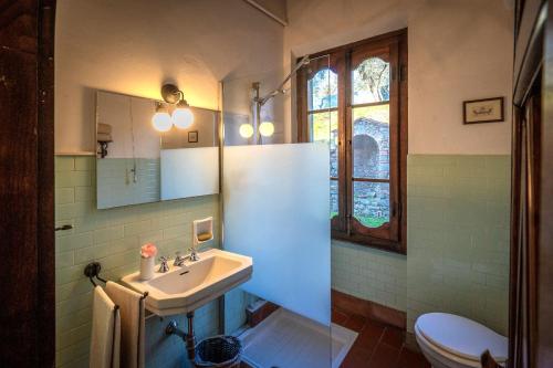 Bilik mandi di Alloggi in Villa storica