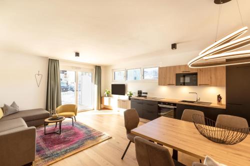 Η κουζίνα ή μικρή κουζίνα στο LISAL Appartements