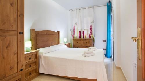 Postel nebo postele na pokoji v ubytování Villa Sote - Lloret de Mar