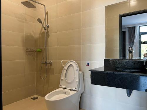 Koupelna v ubytování THANH BÌNH HOTEL, Bình Long