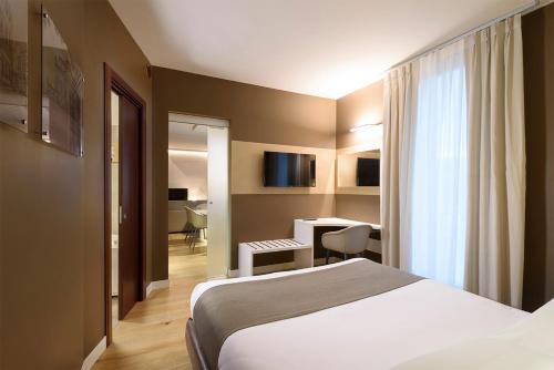 GHV Hotelにあるベッド
