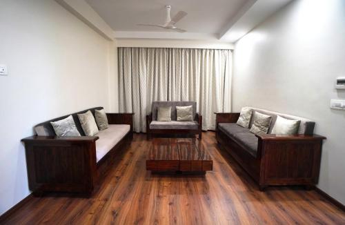 Zona de estar de Sai Maa Hotel & Residency