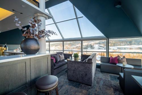 Zona de estar de Aksjemøllen - by Classic Norway Hotels